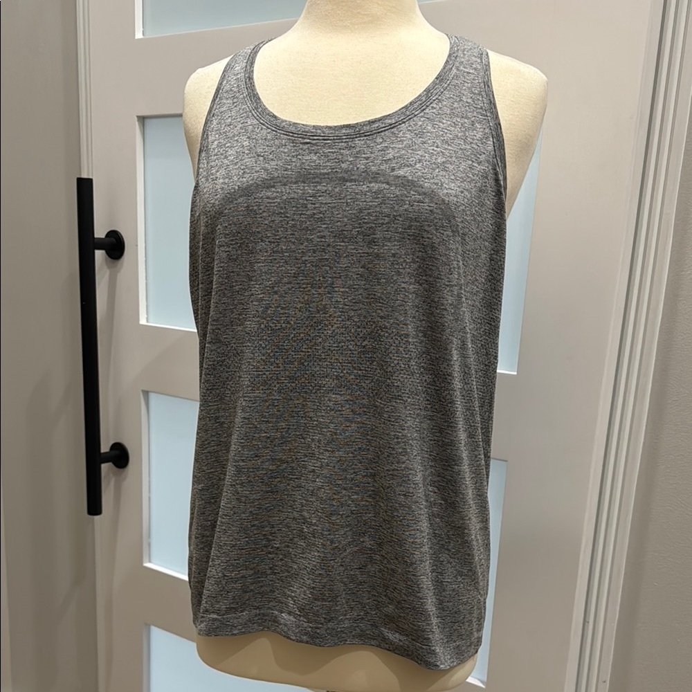 LULULEMON Gray Swiftly Women's Racerback Tank Top